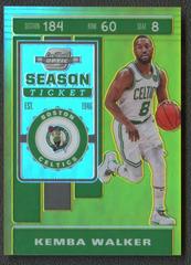 Kemba Walker [Gold] #1 Basketball Cards 2019 Panini Contenders Optic Prices
