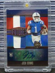 Josh Downs [Sapphire] #FDA-25 Football Cards 2023 Panini Legacy Futures Dual Patch Autographs Prices