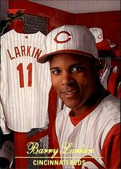 Barry Larkin #168 Baseball Cards 1994 Studio Prices