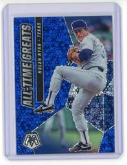 Nolan Ryan [Quick Pitch Blue] #ATG9 Baseball Cards 2021 Panini Mosaic All Time Greats Prices