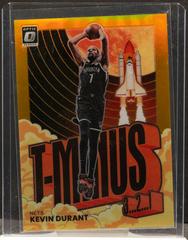 Kevin Durant [Gold] #6 Basketball Cards 2021 Panini Donruss Optic T Minus 3 2 1 Prices