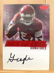 Greg Brooks [Red] #NLS-GB Football Cards 2023 Sage Next Level Signatures Prices