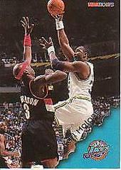 Karl Malone #160 Basketball Cards 1996 Hoops Prices