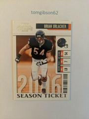 Brian Urlacher #16 Football Cards 2006 Playoff Contenders Prices