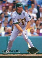 Mark McGwire #111 Baseball Cards 1994 Ultra Prices