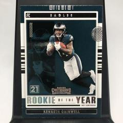 Kenneth Gainwell [Red Foil] #ROY-KGA Football Cards 2021 Panini Contenders Rookie of the Year Prices
