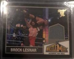 Brock Lesnar Wrestling Cards 2013 Topps Best of WWE Wrestlemania 29 Mat Relics Prices