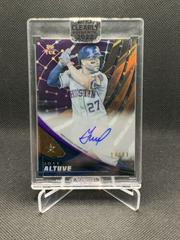 Jose Altuve [Purple] #TEK-JA Baseball Cards 2022 Topps Clearly Authentic Tek Autographs Prices