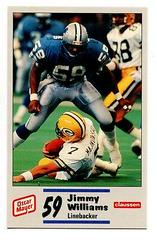 Jimmy Williams #4 Football Cards 1990 Lions Police Prices
