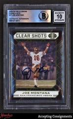 Joe Montana [Signature] #17 Football Cards 2020 Panini Illusions Clear Shots Prices
