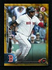 David Ortiz [Gold] Baseball Cards 2016 Bowman Prices