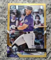 Ryan McMahon [Gold Refractor] Baseball Cards 2018 Bowman Chrome National Convention Prices