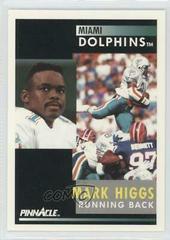 Mark Higgs Football Cards 1991 Pinnacle Prices