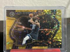 Karl Anthony Towns [Gold Disco] Basketball Cards 2022 Panini Select Prices
