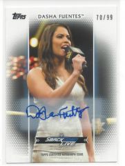 Dasha Fuentes [Autograph] Wrestling Cards 2017 Topps WWE Women's Division Prices