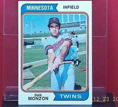 Dan Monzon #613 Baseball Cards 1974 Topps Prices