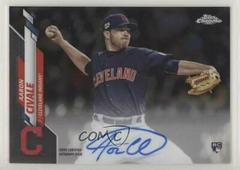 Aaron Civale Baseball Cards 2020 Topps Chrome Rookie Autographs Prices