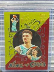 LaMelo Ball [Asia Red Yellow] Basketball Cards 2021 Panini Illusions King of Cards Prices