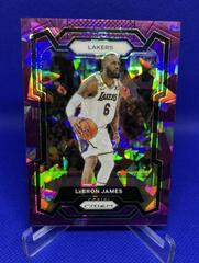 LeBron James [Purple Ice] Basketball Cards 2023 Panini Prizm Prices