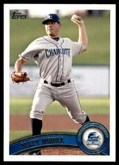 Matt Moore #253 Baseball Cards 2011 Topps Pro Debut Prices