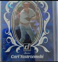 Carl Yastrzemski [Blue] Baseball Cards 2023 Panini Donruss Mr. 3000 Prices