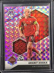 Granit Xhaka [Purple Mosaic] Soccer Cards 2021 Panini Mosaic Road to FIFA World Cup Prices