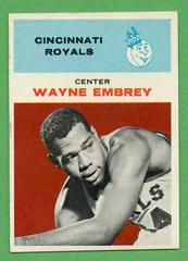 Wayne Embrey #12 Basketball Cards 1961 Fleer Prices