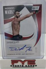 Dominick Reyes Ufc Cards 2021 Panini Immaculate UFC Modern Marks Autograph Prices