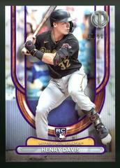 Henry Davis [Purple] Baseball Cards 2024 Topps Tribute Prices