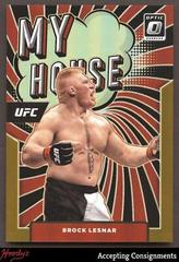 Brock Lesnar [Gold] Ufc Cards 2022 Panini Donruss Optic UFC My House Prices