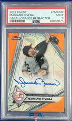 Mariano Rivera [Orange] #FMA-MR Baseball Cards 2022 Topps Finest Moments Autographs Prices