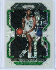 Bill Russell [White Sparkle Prizm] Basketball Cards 2021 Panini Prizm Prices