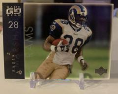 Marshall Faulk #71 Football Cards 2001 Upper Deck Game Gear Prices