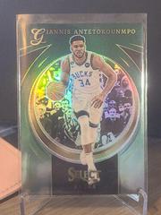 Giannis Antetokounmpo [Green] #12 Basketball Cards 2022 Panini Select Certified Prices