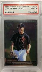 Carlos Hernandez Baseball Cards 2000 Topps Chrome Traded Prices