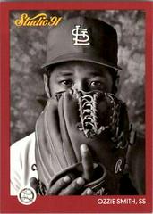 Ozzie Smith #238 Baseball Cards 1991 Studio Prices