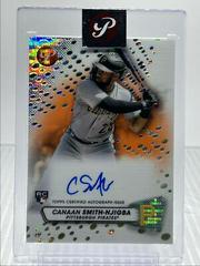 Canaan Smith Njigba [Orange] Baseball Cards 2023 Topps Pristine Autographs Prices