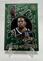 Kevin Durant [Emerald] Basketball Cards 2021 Panini Illusions King of Cards Prices