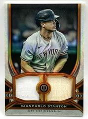Giancarlo Stanton [Orange] #DR-GS Baseball Cards 2023 Topps Tribute Dual Relics Prices