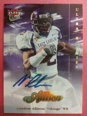 Aundrae Allison [Autograph] Football Cards 2007 Ultra Prices