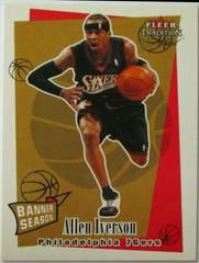 Allen Iverson [Crystal] #248 Basketball Cards 2003 Fleer Prices