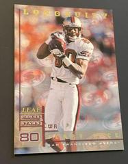Jerry Rice [Longevity] #251 Football Cards 1998 Leaf Rookies & Stars Prices