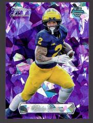 Blake Corum [Purple] #SS-15 Football Cards 2023 Bowman Chrome University Sapphire Selections Prices