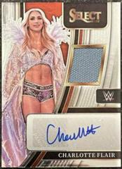 Charlotte Flair [Gold Prizm] Wrestling Cards 2022 Panini Select WWE Autograph Memorabilia Prices