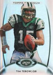 Tim Tebow #15 Football Cards 2012 Topps Platinum Prices