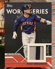 Alex Bregman [Red] #WCR-AB Baseball Cards 2023 Topps World Series Champion Relics Prices