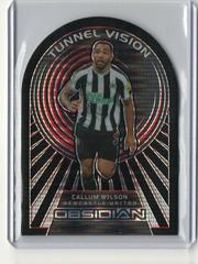 Callum Wilson [Red Pulsar] #1 Soccer Cards 2022 Panini Obsidian Tunnel Vision Prices