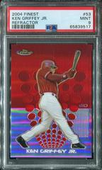 Ken Griffey Jr. [Refractor] #53 Baseball Cards 2004 Finest Prices