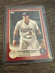 Josh Jung [Red] #PD-19 Baseball Cards 2022 Topps Pro Debut Prices
