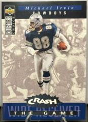 Michael Irvin [Blue] Football Cards 1994 Collector's Choice Crash the Game Prices